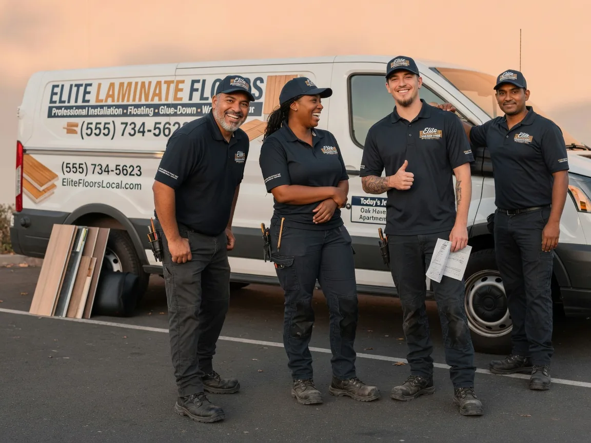 Laminate flooring installation company in Bromide, OK